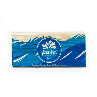 Pure Premium Ultraslim Hand Towel 150sheets per packet Ctn/16